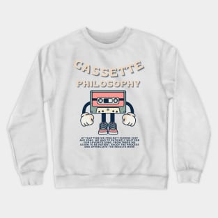 Cassette Philosophy Crewneck Sweatshirt